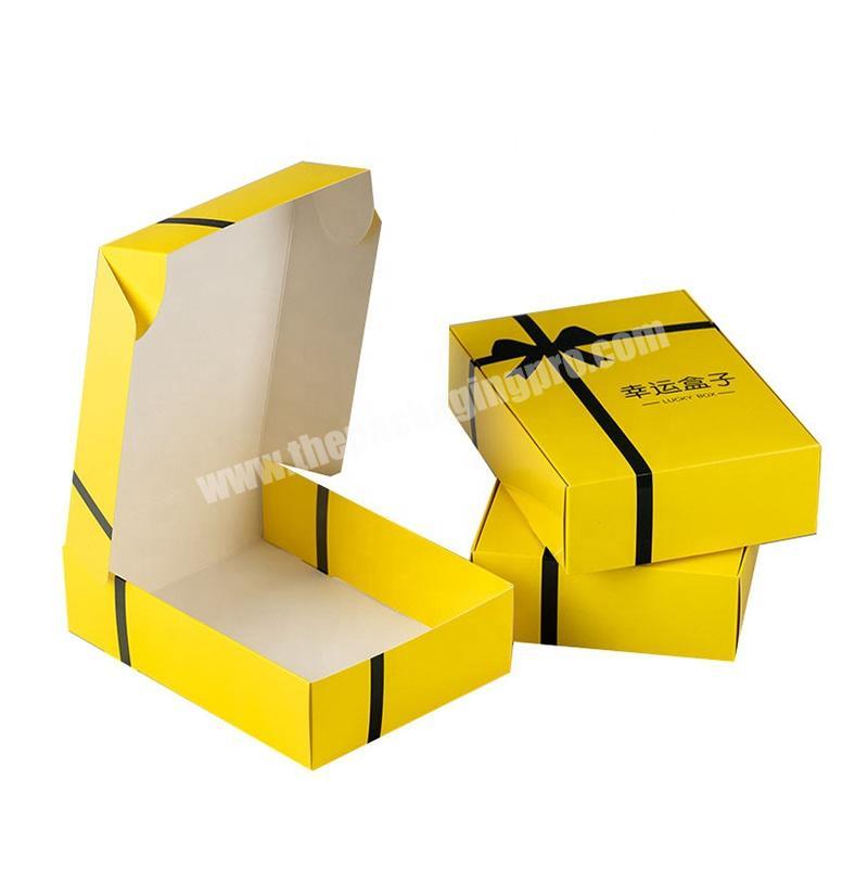 Custom Private Label Orange Printed Cosmetics E Flute Corrugated Mail Shipping Boxes Beauty Products Packing Box