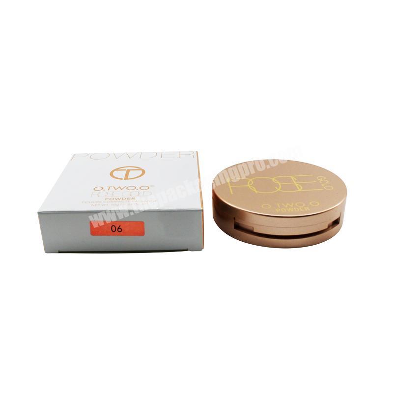 custom private label pressed powder packaging christmas gift cosmetic packaging paper box