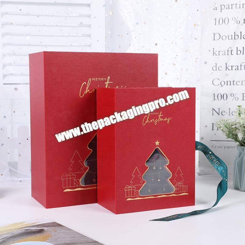 Custom product packaging box book shape black rigid cardboard paper packing box
