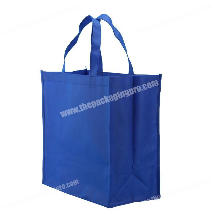 Custom promotional eco friendly non woven fabric bag with logo