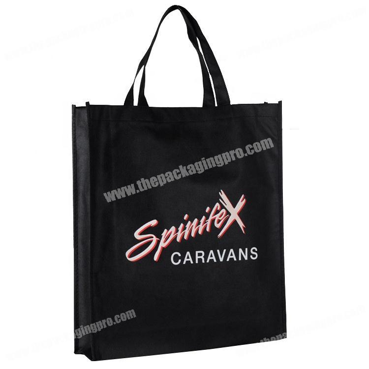 Custom promotional shopping tote fabric eco friendly non woven bag