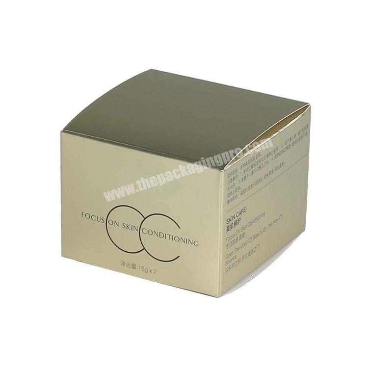 Custom rectangular cosmetic paper box packaging,guangzhou coated paper packing box for nutritive skin care product