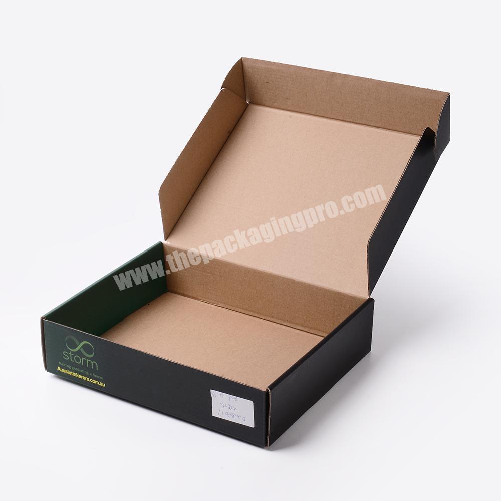 Custom Recycle Disposable Falt Folding Paper Storage Packaging Carton Craft Corrugated Box