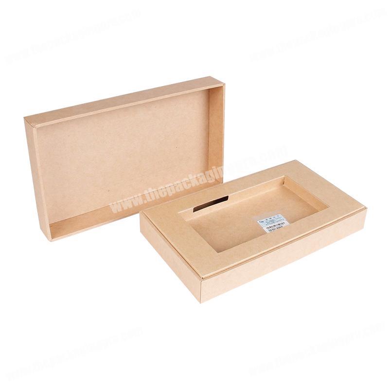 Custom recycle luxury lid off mobile phone packaging gift box