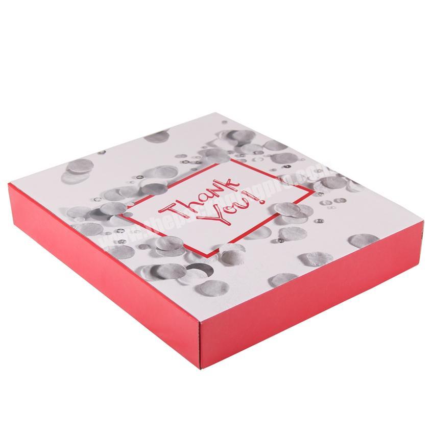 Custom retail garment shirt box luxury custom clothing paper packaging box