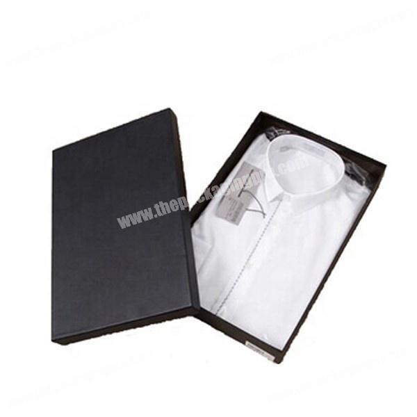 Custom Rigid Apparel Packaging Tissue Paper Luxury T-shirt Gift Box with Lid