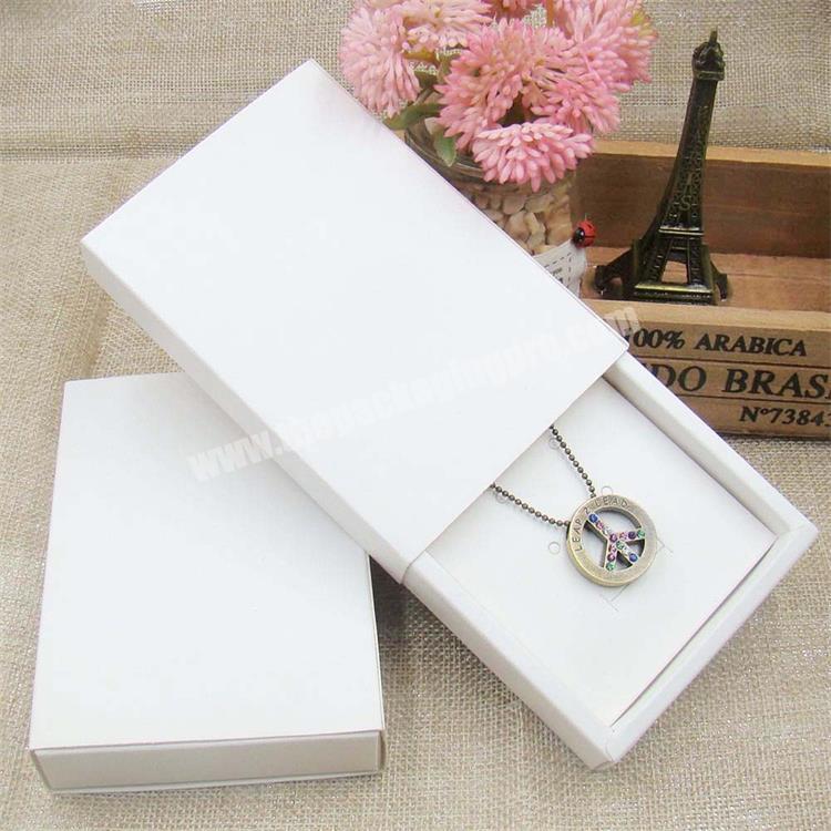 Custom Rigid Cardboard Jewelry Gift Packaging Paper Box