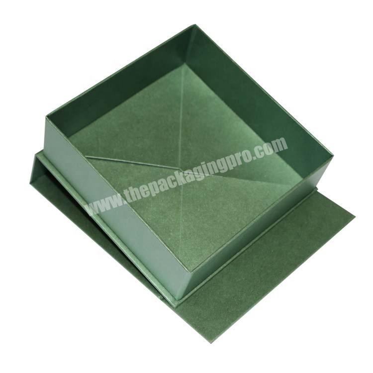 Custom Rigid Luxury Foldable Cardboard Flat Pack Magnetic Closure Product Packaging Paper Gift Storage Box Wholesale