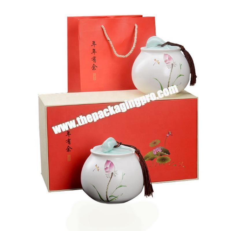 Custom Rigid Luxury Ribbon Gift Boxes Magnetic Closure Lid Foldable Packaging Paper Boxes For Dress Tea