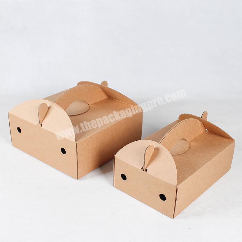 custom rigid rice lip balm box ring paper wine disposable bento  box packaging with window