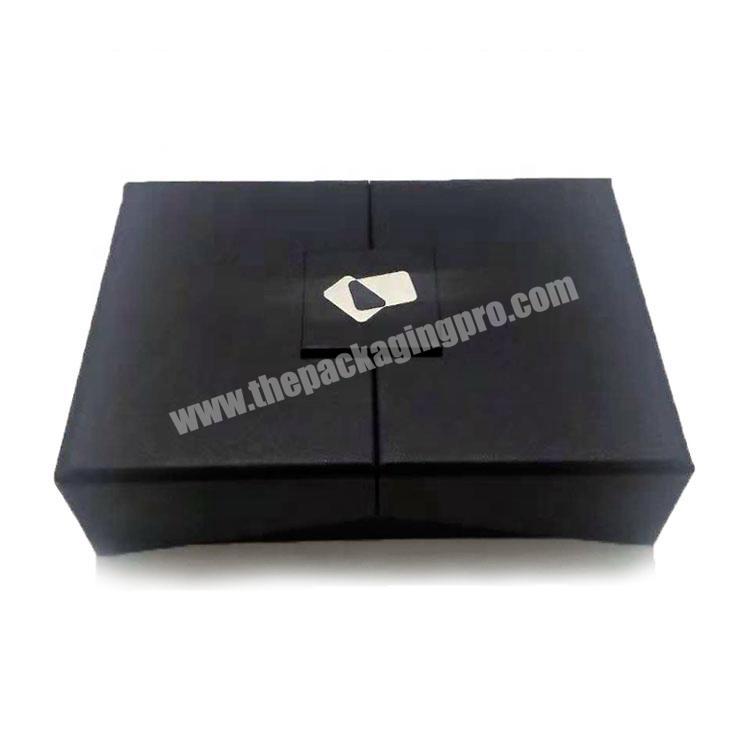 Custom Shape Cardboard Paper Packaging Business Card Gift Box With Magnetic Closure