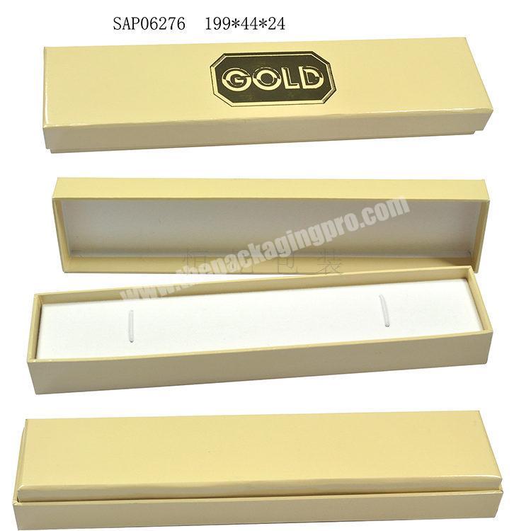 Custom Simple  cheap Engagement necklace Paper Packaging Box  For engagement