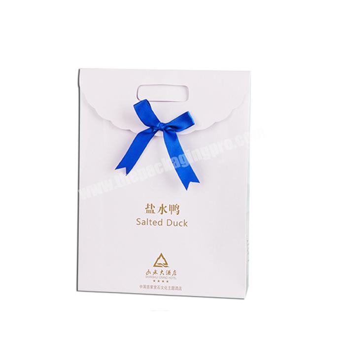 Custom size and Logo Accepted Coated paper shopping bag