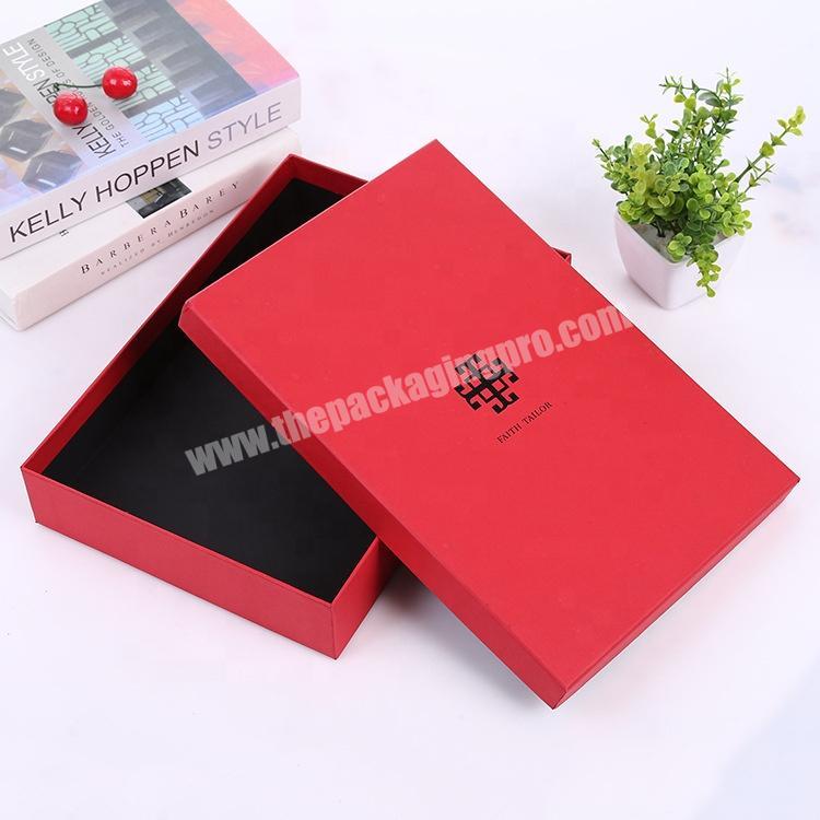 Custom Size and Logo Printed Two Piece Cardboard Postal Mailing Book Packaging Box