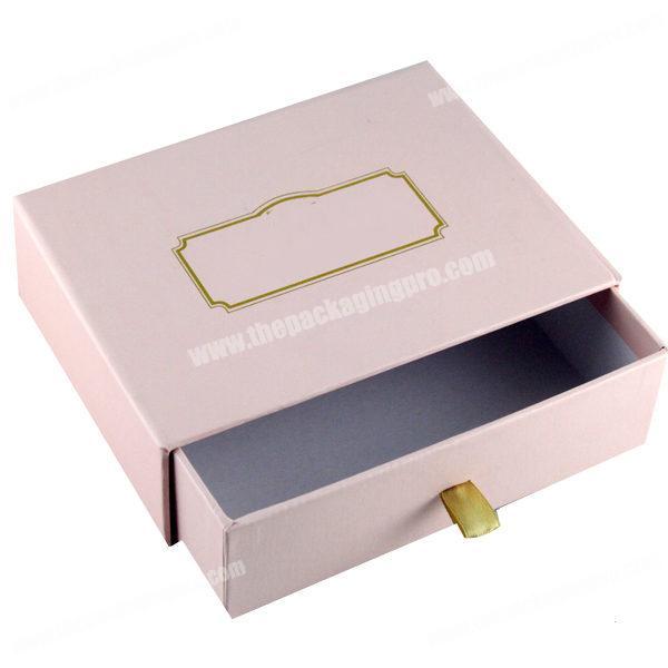 Custom Size and Logo Printing Cardboard Paper Box Cosmetic Products Lotion Sliding Drawer Box Packaging