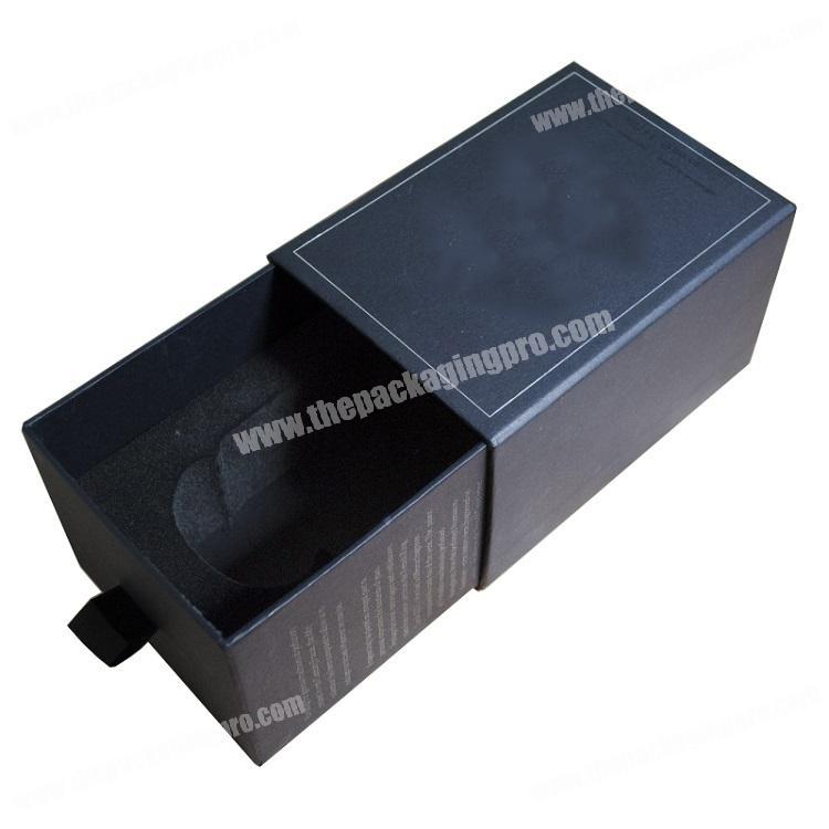Custom Size and Logo Printing Cardboard Paper Box Foam Protective Insert Cup Packaging Drawer Box