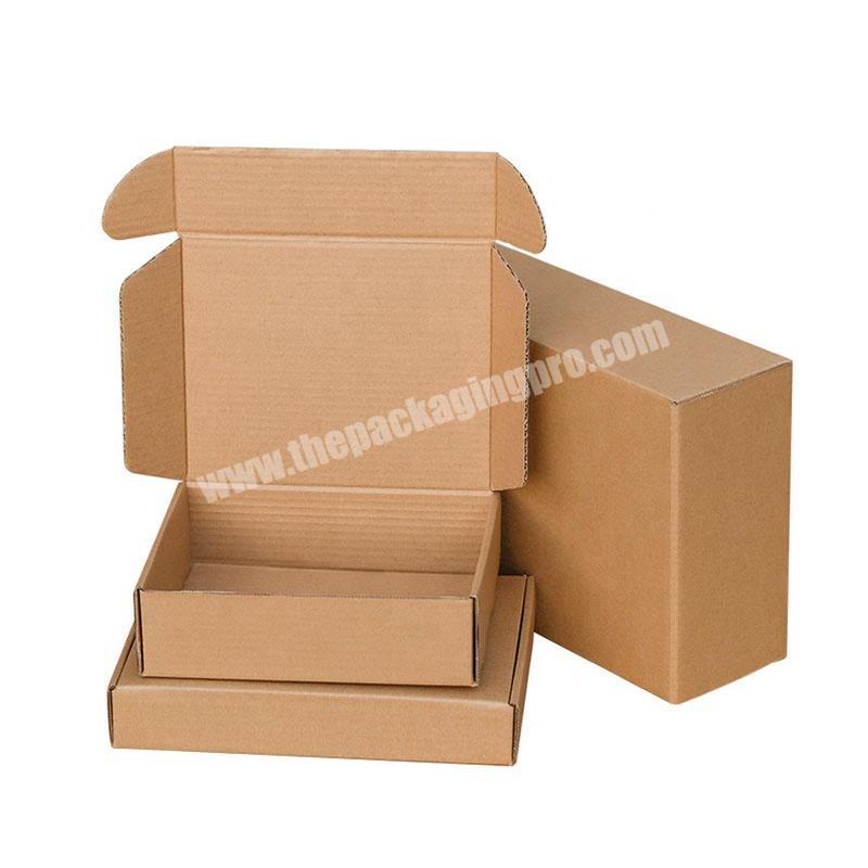 Custom Size Foldable Mailer Shipping Box Apparel Gift Box For Costume Dress Pants Shoes Packaging