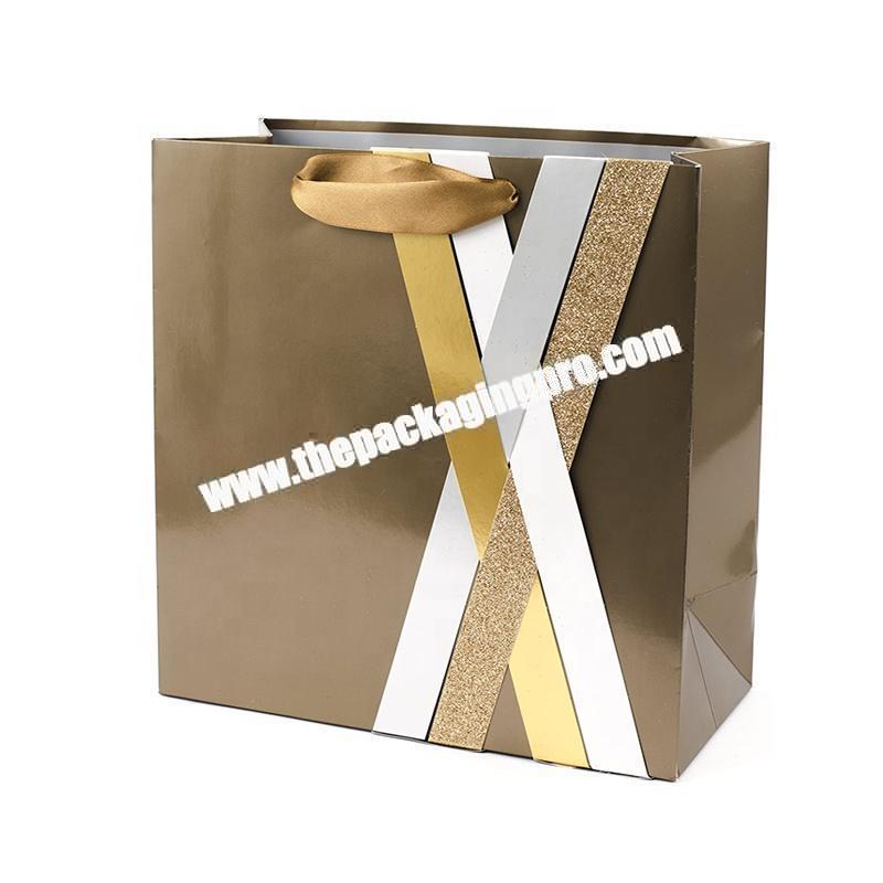 custom size return gift packing costume paper bags with logo