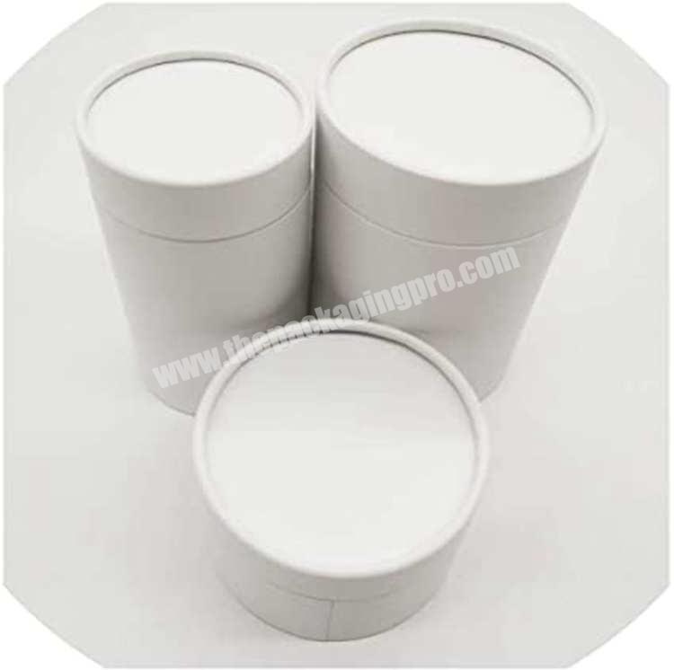 Custom Size Round Shape Cardboard Food Packaging Box With Lid