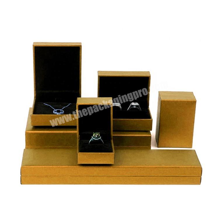 Custom Small Jewellery Necklace Ring Packaging Box With Logo