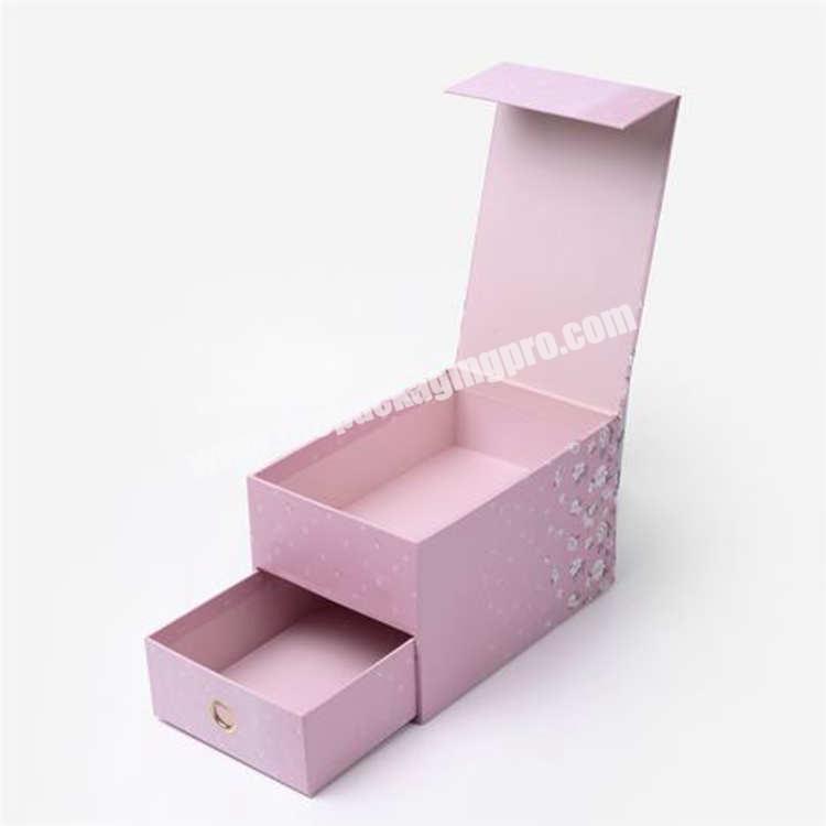 Custom Small Size Drawer Cardboard Paper Gift Packing Mailing Box