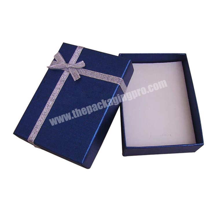 Custom Small Size Thick Lid And Bottom Cardboard Box For Cloth Packaging