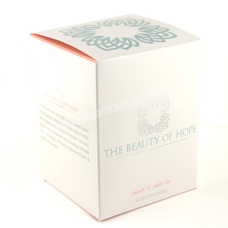 Custom Soap Cosmetics Packaging Boxes 350gsm Paper Box  Hot Stamping Foil Reverse Tuck End Boxes
