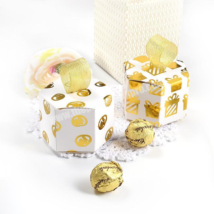 Custom Spot Uv Private Logo New Products silk Ribbon Scarf Gift Candy Chocolate Mini Size Paper Colour Box For Pack