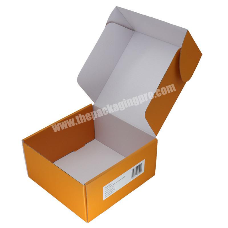 Custom Square Delivery Corrugated Paper Mailer Mailing Shipping Packaging Meal Boxes