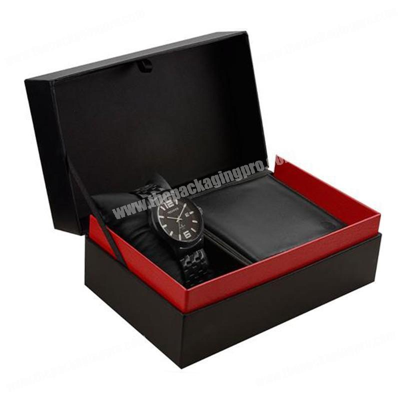 Custom Square Luxury Gift Box Jewelry Earring Foam Velvet Watch Pillow Perfume Bottle EVA Tray  Box Packaging