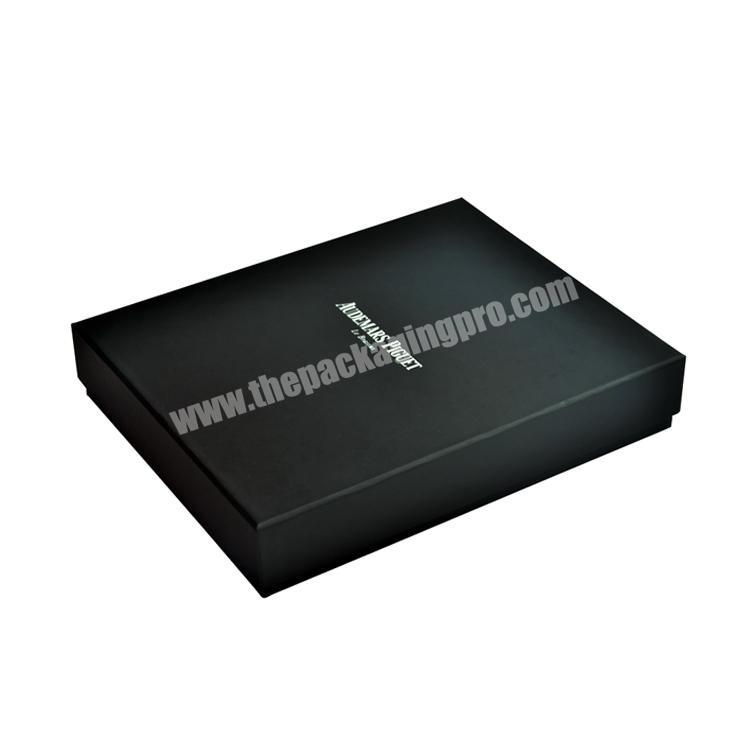 Custom square shape luxurycardboard gift box packaging with dividers