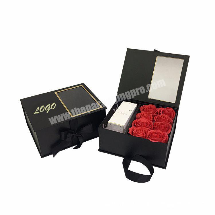 Custom style design foldable flowers cardboard box
