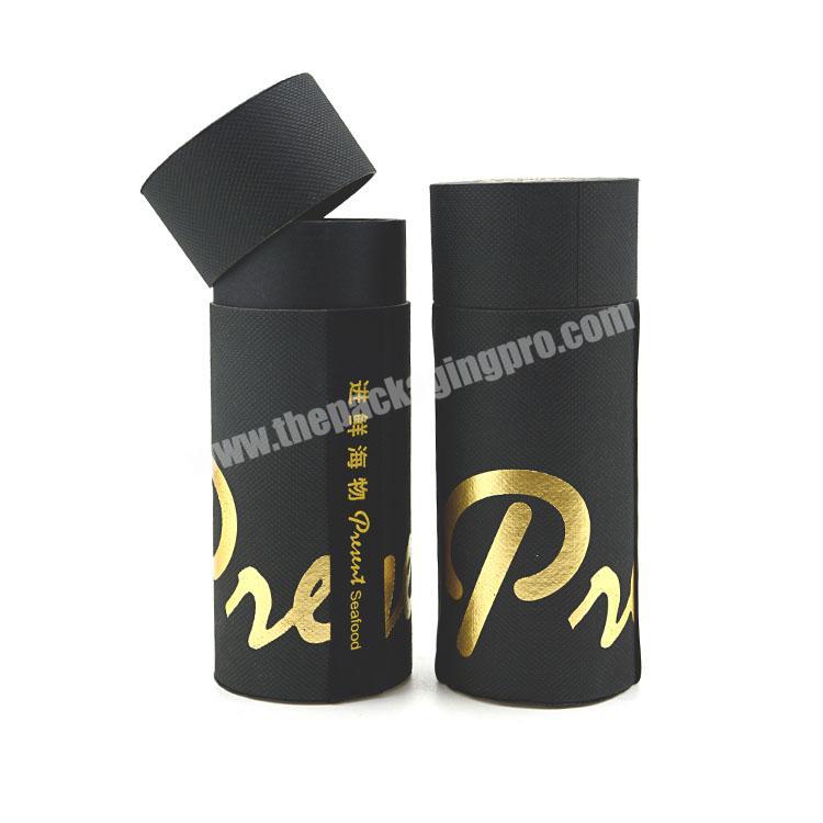 custom t-shirt packaging tube round gift boxes wholesale