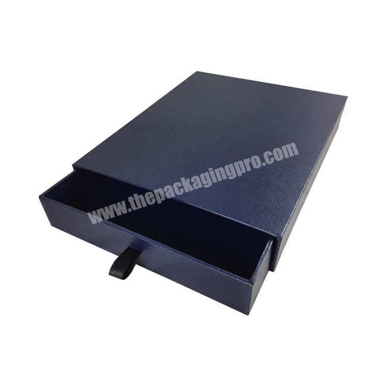Custom Thick Paper Board Slide Storage Packaging Boxes For Men's Shoes