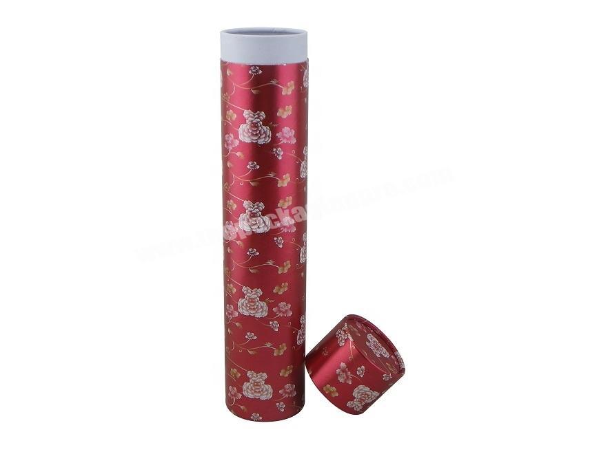 Custom Three Pieces Telescopic Paper Tube For Mailing Shipping Usage
