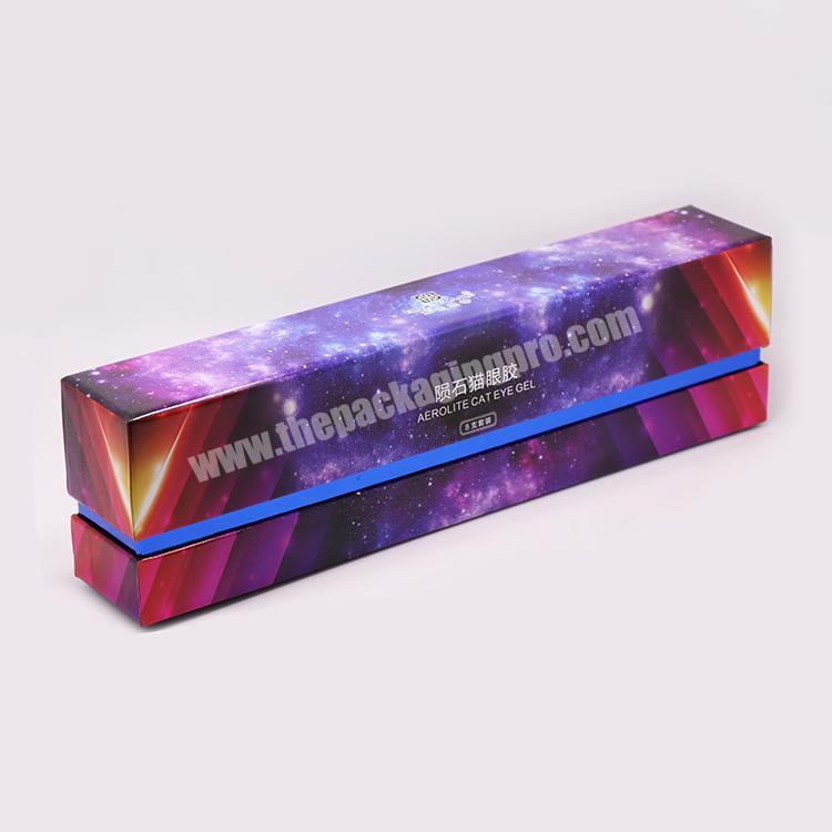 Custom Two Piece Gift Box Cardboard Packaging, Paper Packaging Gift Box With Compartments