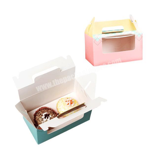 Custom Wedding Cake Boxes Wholesale Cardboard Mini Cupcake Box