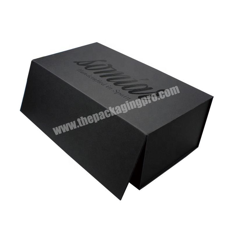 Custom Wholesale Color Spot UV Coating Folding Magnetic Paper Box