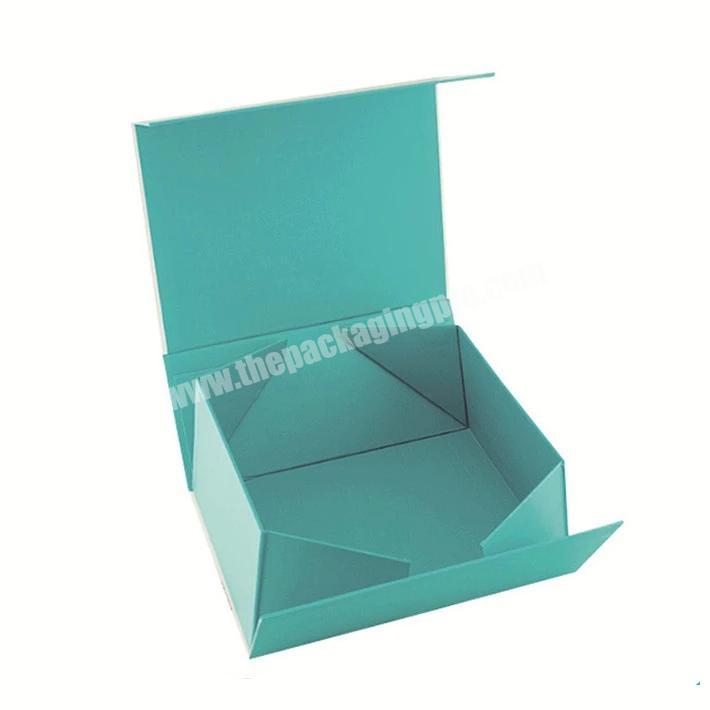 Custom Wig gift box cloth packaging cardboard boxes foldable for cloth packaging box