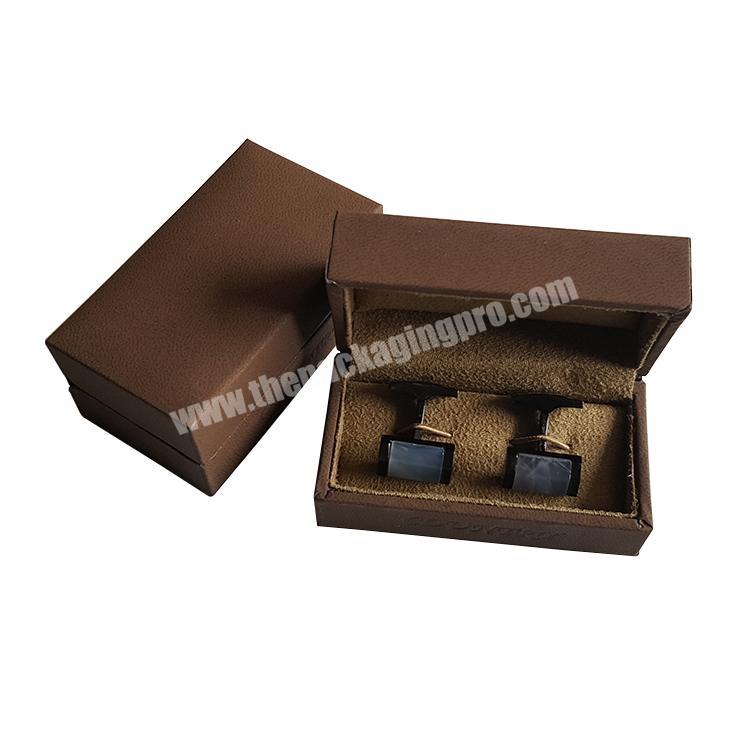 Custom Wooden Cufflink Gift BoxLeather Cufflink BoxCufflink Box