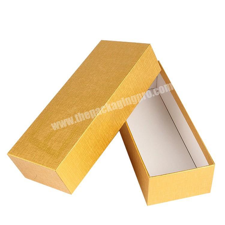 Custom Yellow Special Paper Packaging Storage Gift Boxes With Lids