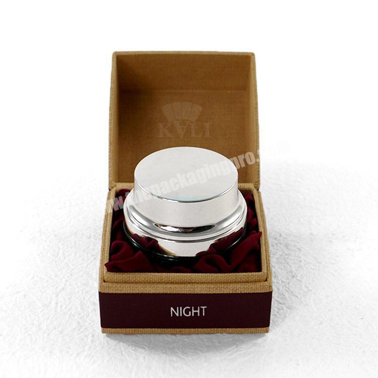 customised luxury face cream packaging box