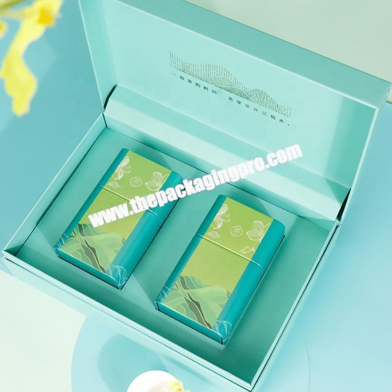 Customised Marverlous Book Shaped Tea Packaging Box for Gift