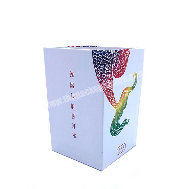 Customised Natural Gift Square Paper Package Box