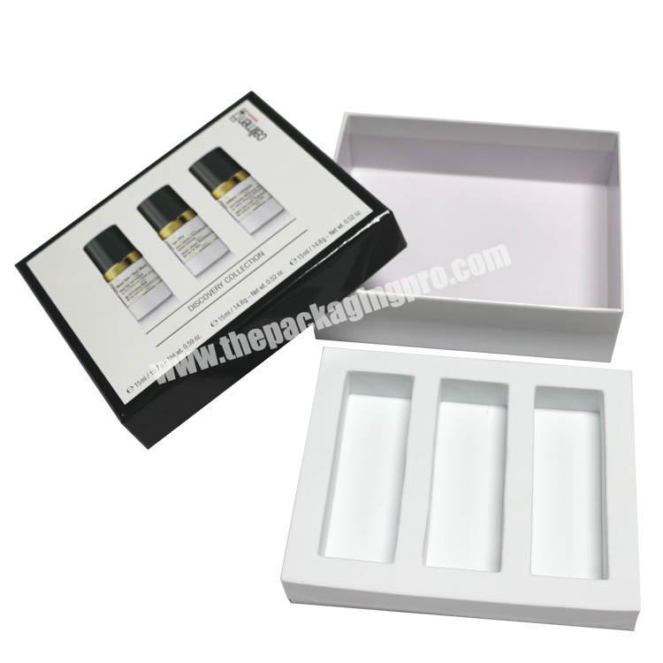 Customised Packaging Cosmetic Box with Plastic Tray