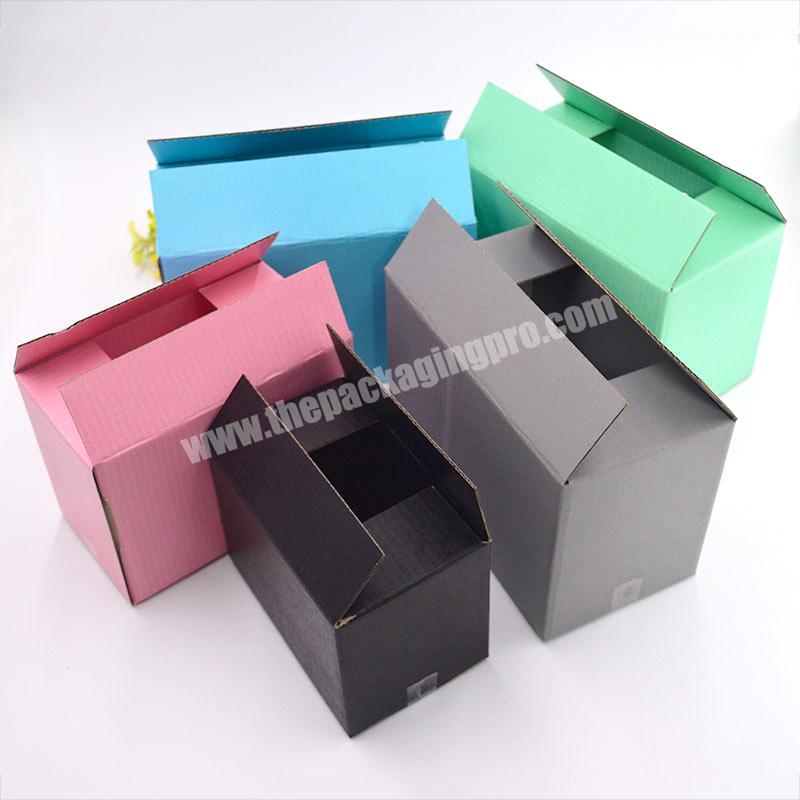 Customiz corugated cardboard black shipping carton packiging box coustom packaing pacaging boxes