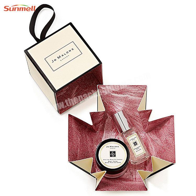 customizable luxury empty paper gift packaging box for perfume bottles packing