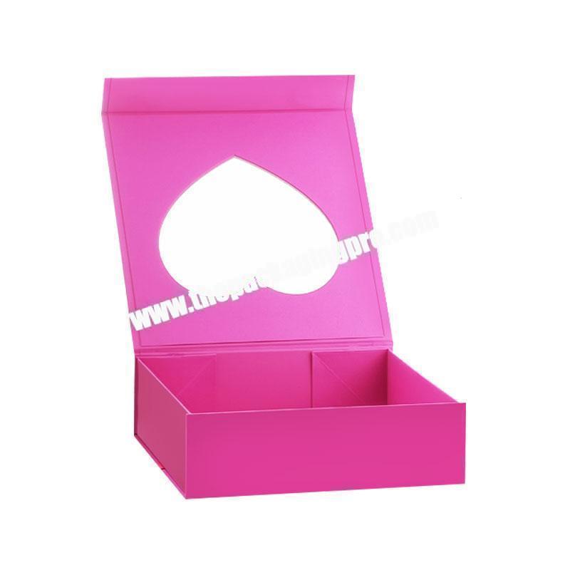 Customize design packaging wholesale magnet gift boxes with magnetic lid