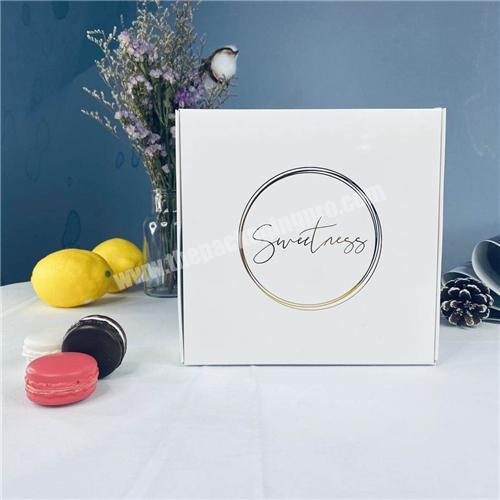 Customize handmade wedding paper meal wedding birthday cake card box with window