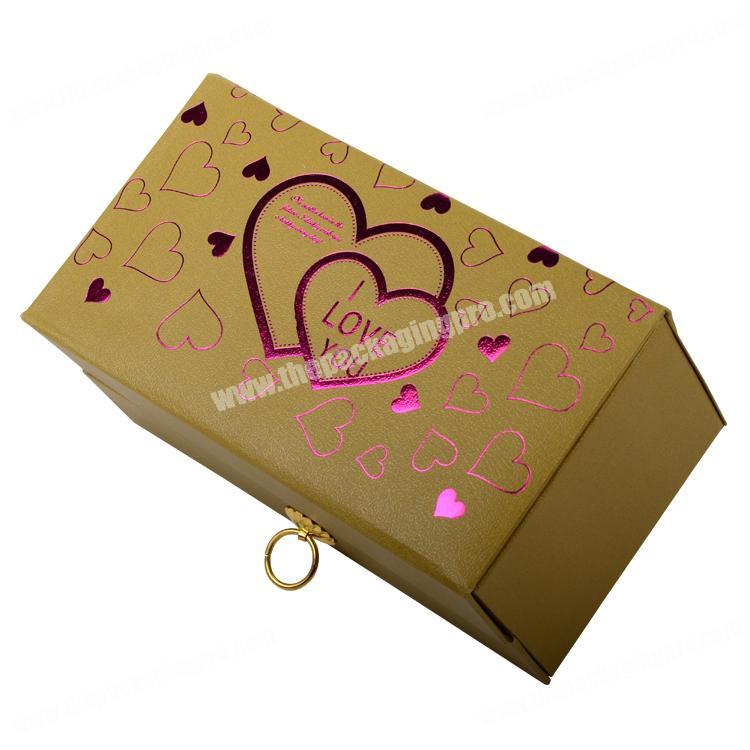 Customize high quality paperboard covered chocolate strawberry boxes